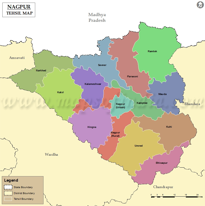 Nagpur Map