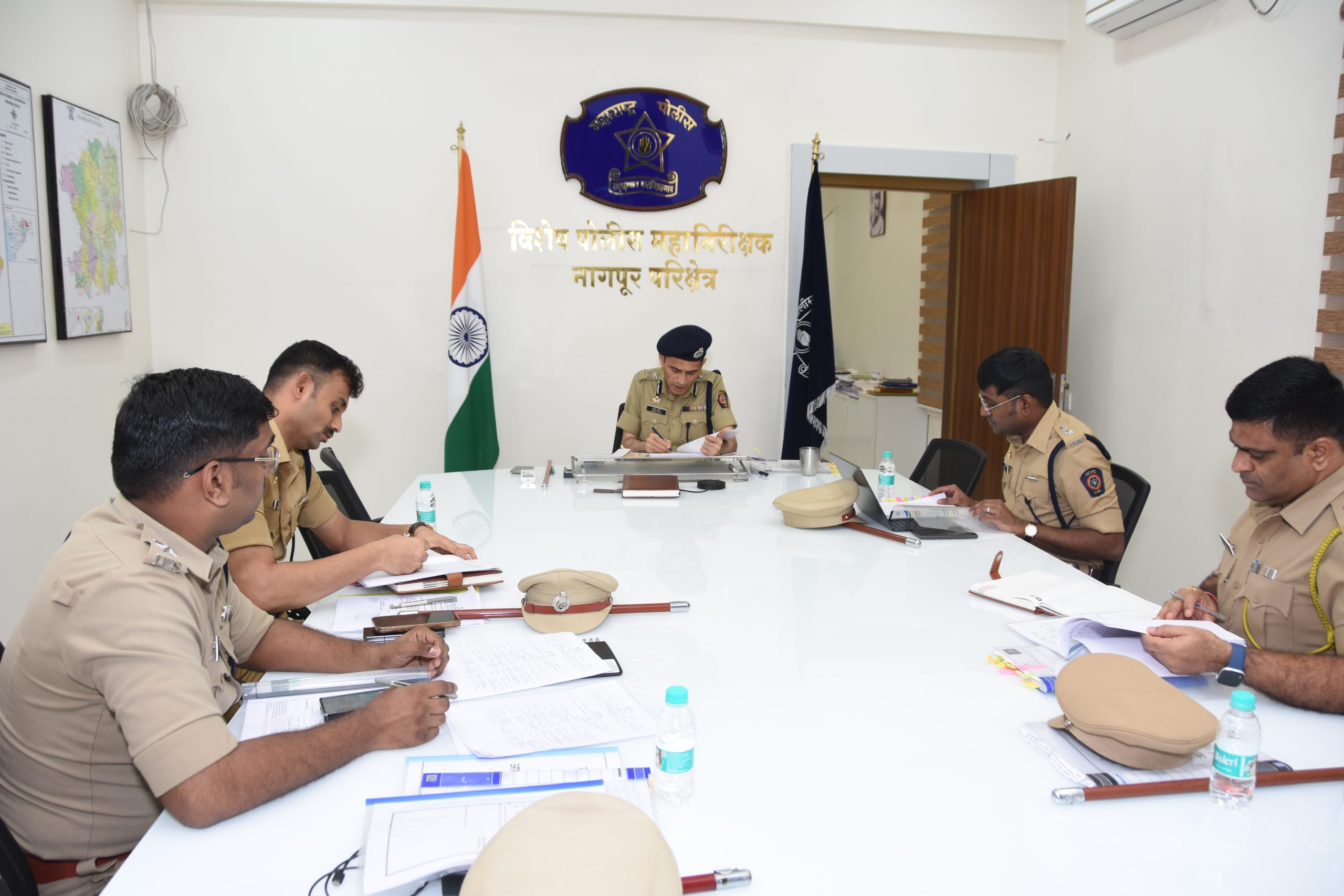 Special Inspector General Mr. Sandeep Patil (IPS) held the first review meeting